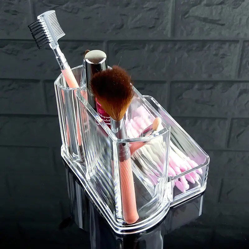 Transparent Acrylic Brush Organizer