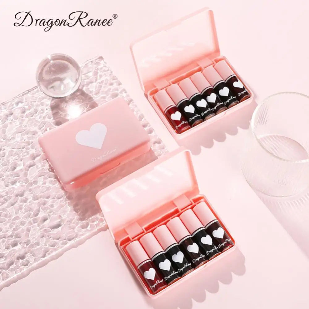 Dragon Ranee - Heart Mirror Lip Tint Set of 6