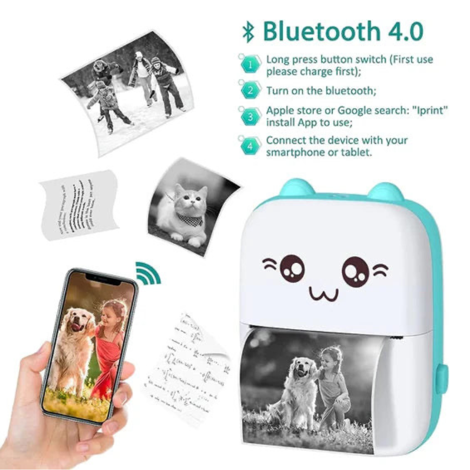 Kawaii Bluetooth Thermal Pocket Printer