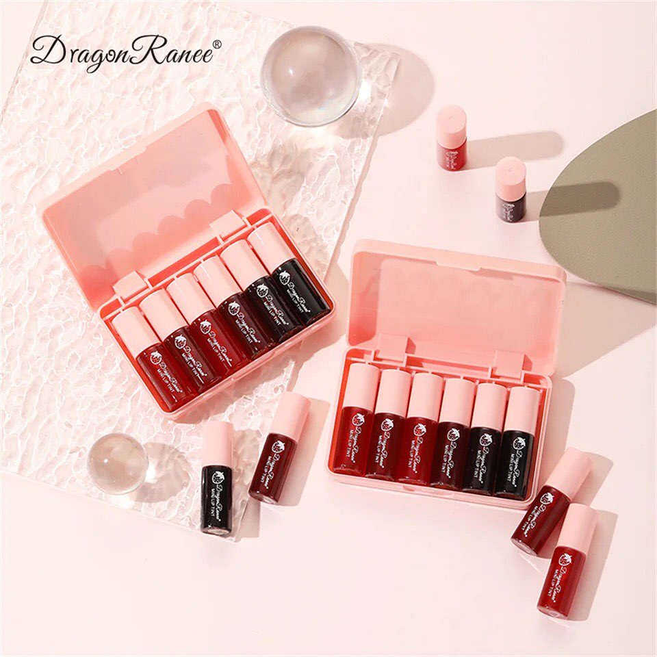 Dragon Ranee - Mini Strawberry Lip Tint Set of 6