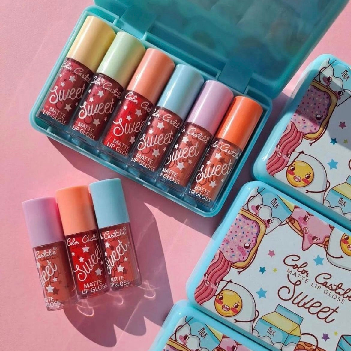 Color Castle - Sweet Cookie Lip Gloss Set of 6