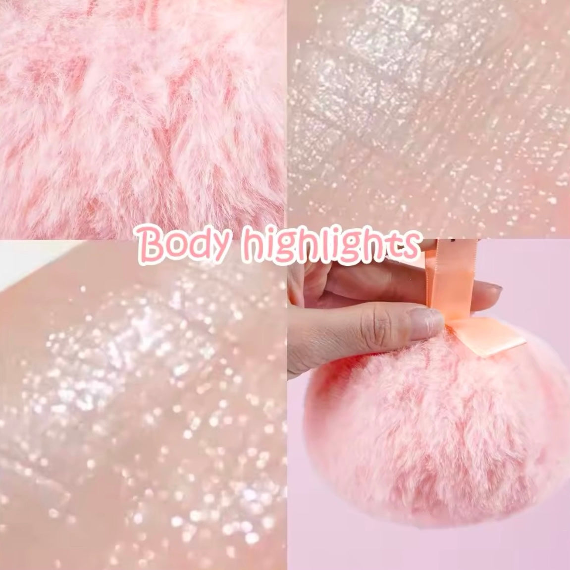 Magic Furr Body Highlighter Plush Gloss Powder