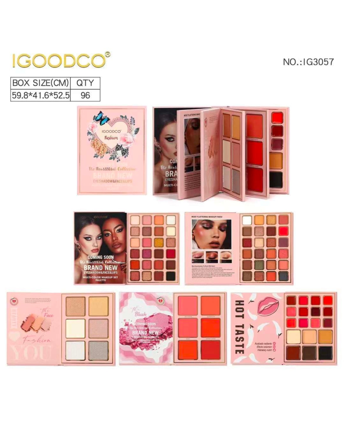 IGOODCO - 5 Layer Makeup Book Palette