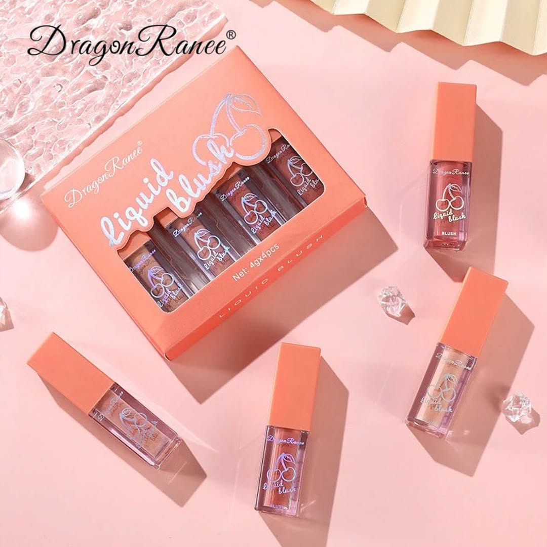 Dragon Ranee - Fruit Juice Creamy Rouge Blush Set of 4