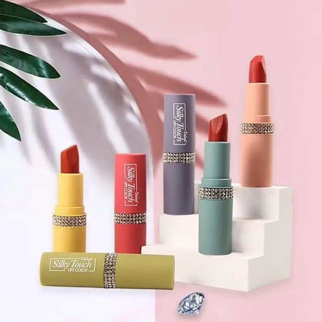 Heng Fang - 6pcs Diamond Matte Lipstick Set