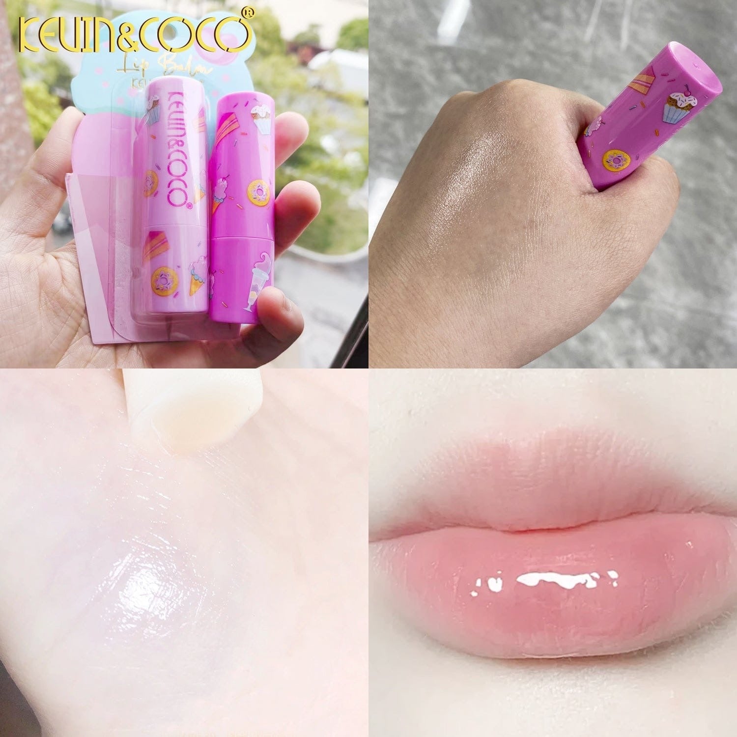 Strawberry Hydeating Lip Balm Moisturizing Juicy & Anti-cracking Lip Balm