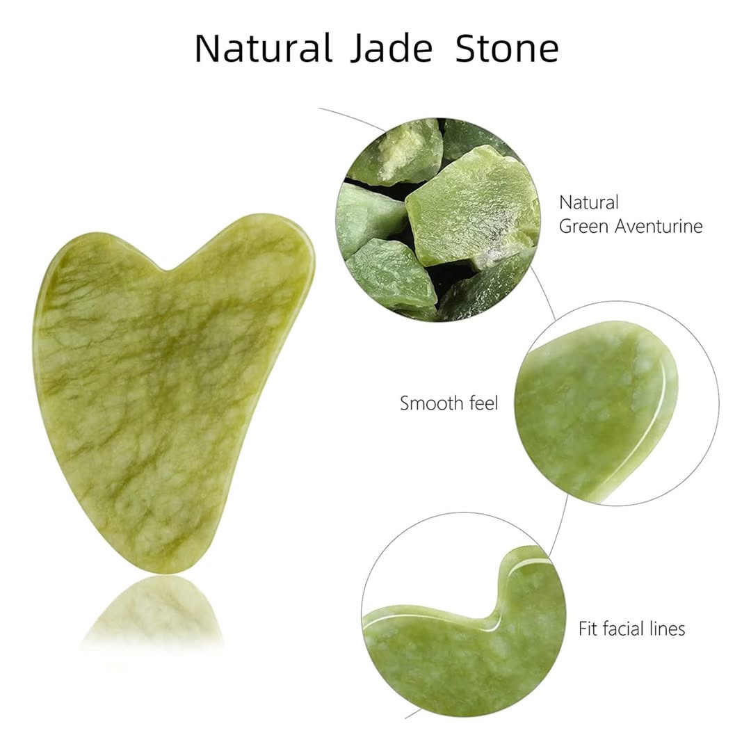 Facial Beauty - Gua Sha Natural Massage Stone