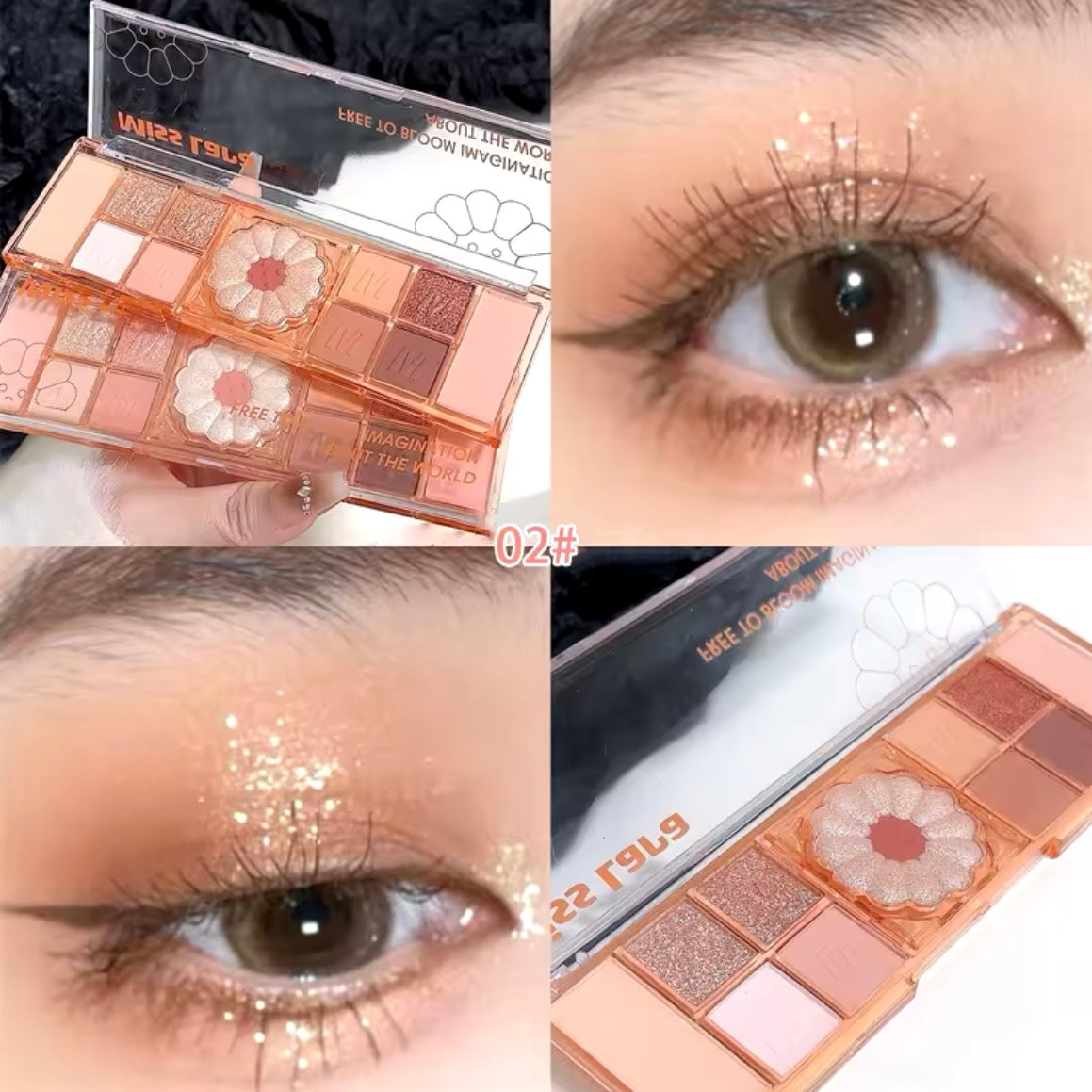 Miss Lara - Flower Nude Eyeshadow Palette
