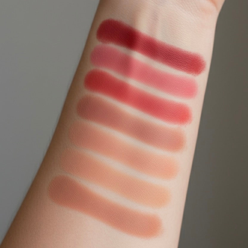 Hudamoji - Silky Matte Lip Gloss Set of 12