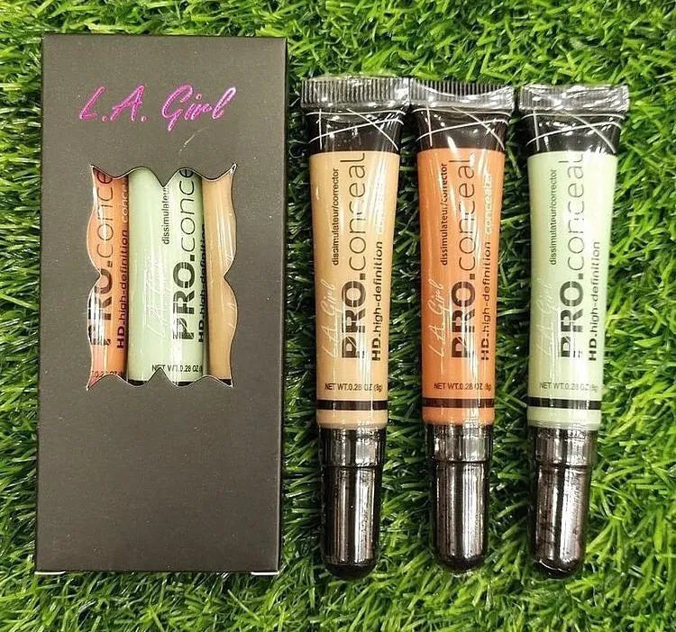 LA Girl - 3pcs Pro Conceal HD Concealer