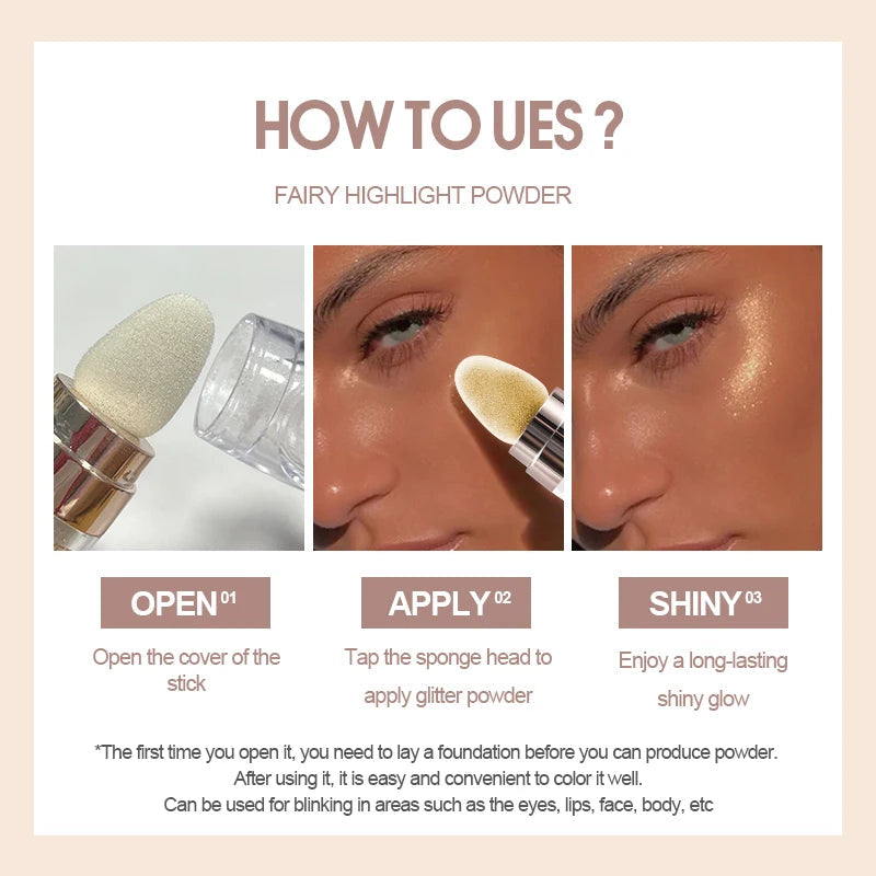 Viral 3D Fairy Body Highlighter Powder