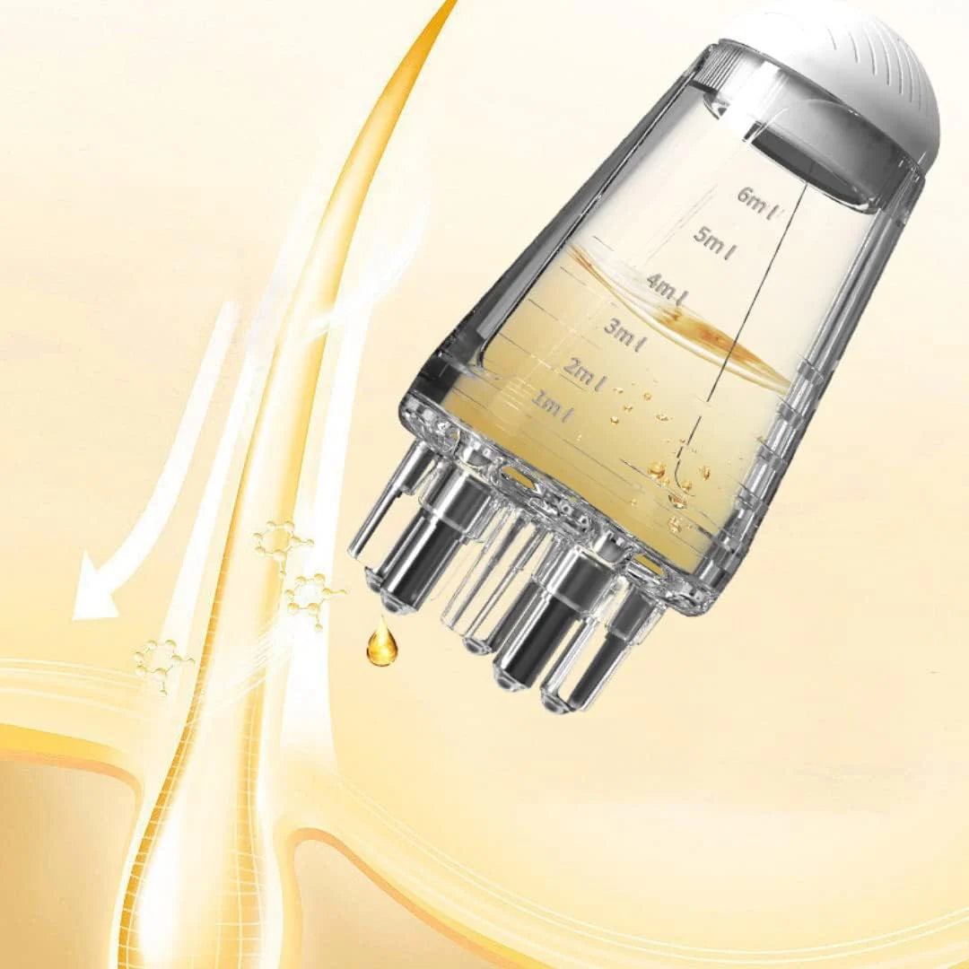 Mini Portable Oil Scalp Applicator Massager