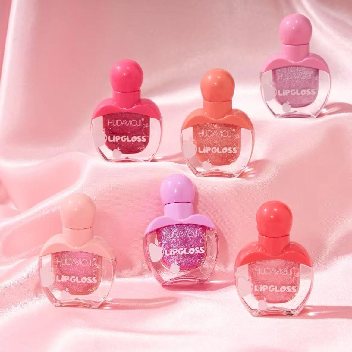 Hudamoji - Sweet And Fragrant Lip Gloss Set of 6