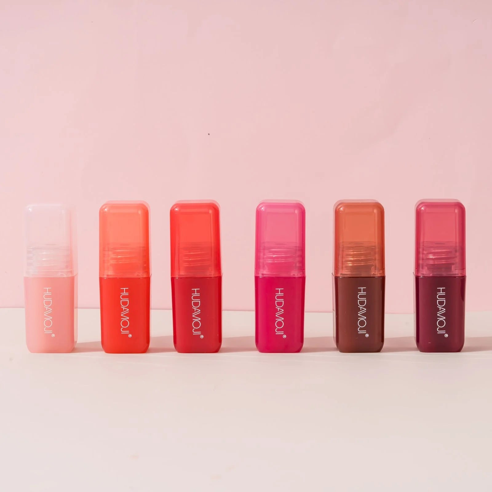 Hudamoji - Shiny Pop Plumping Lip Oil Set of 6