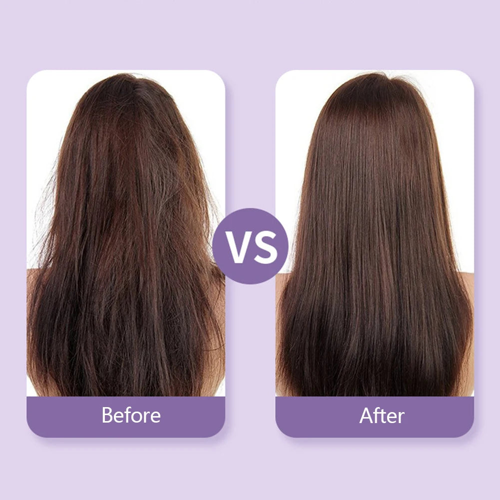 Portable Mini Electric Hair Straightener Comb