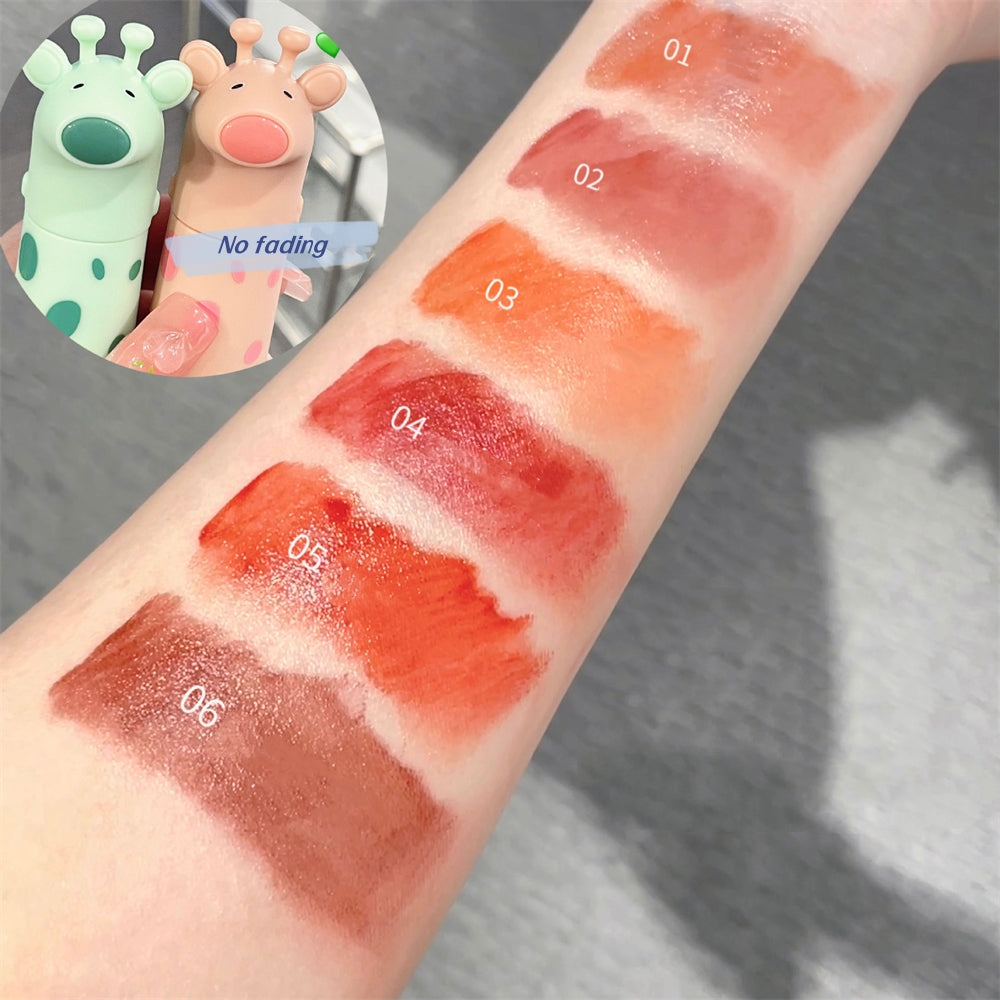 Gege Bear - Deer Jelly Mirror Lip Gloss Set of 6