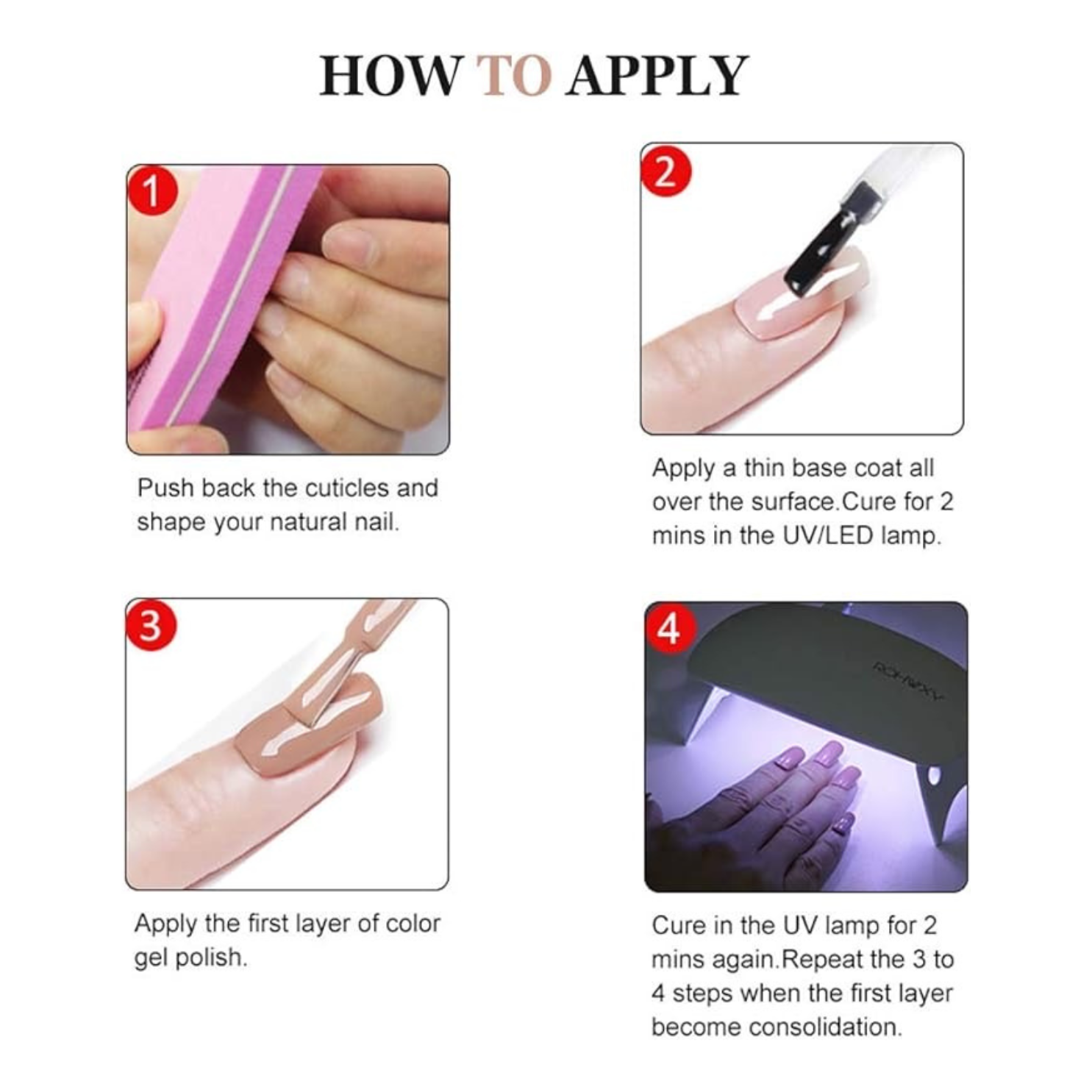 Uv Gel Curing Nail Art Gel Drying LED Lamp