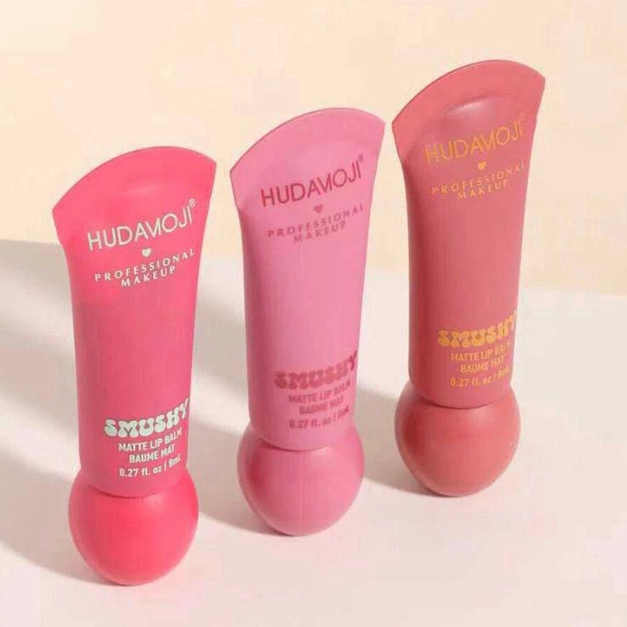Hudamoji - 6pcs Smushy Matte Lip Gloss