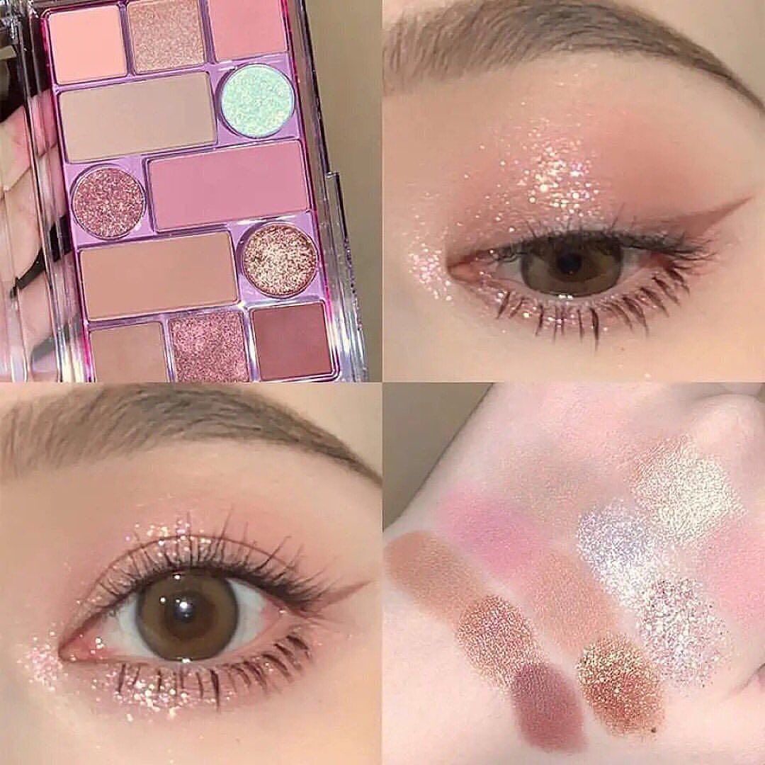 Miss Lara - 12 Color Matte & Shimmer Eyeshadow Palette