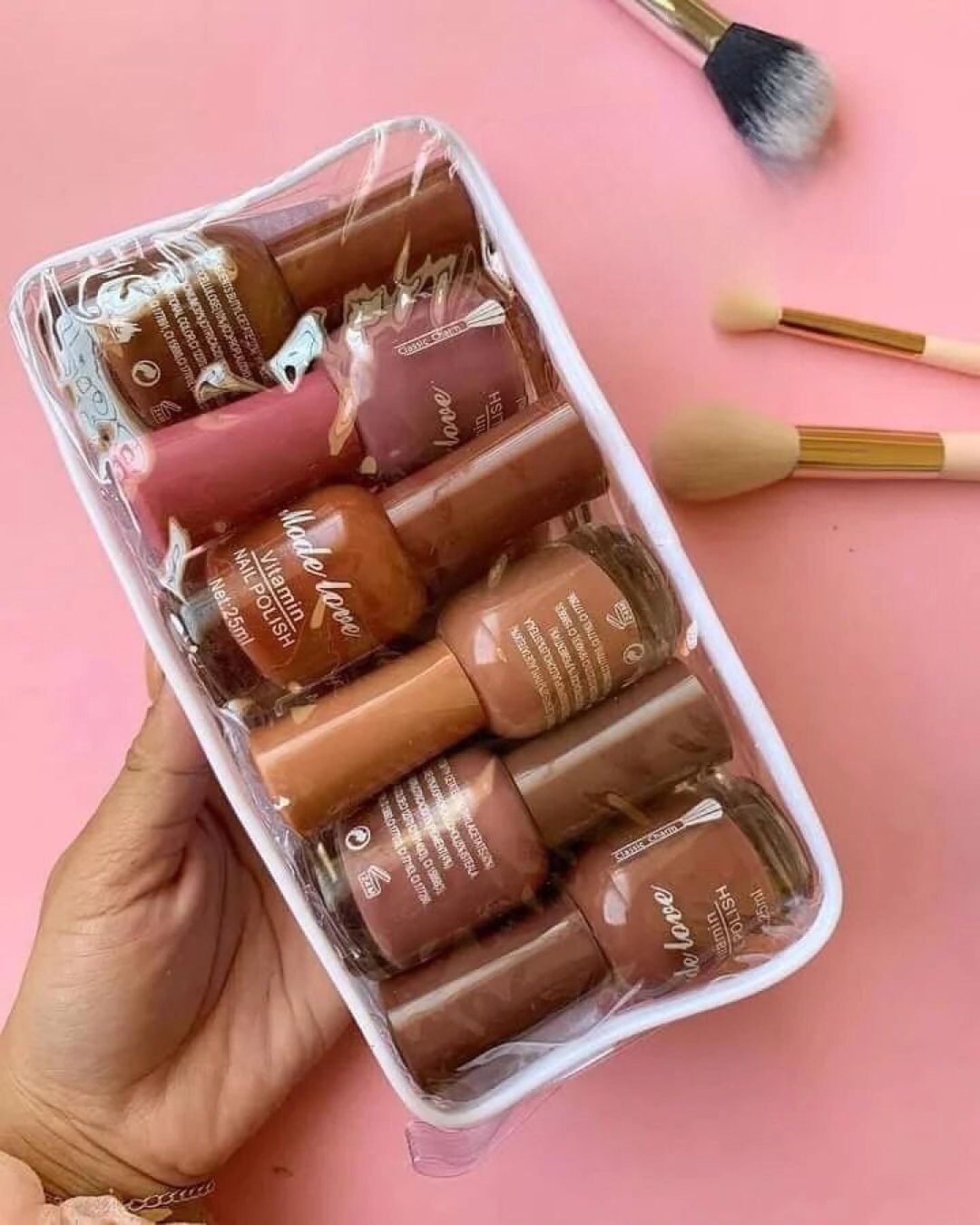 Mode Love - Vitamin Nude Gel Nail Polish Set of 12