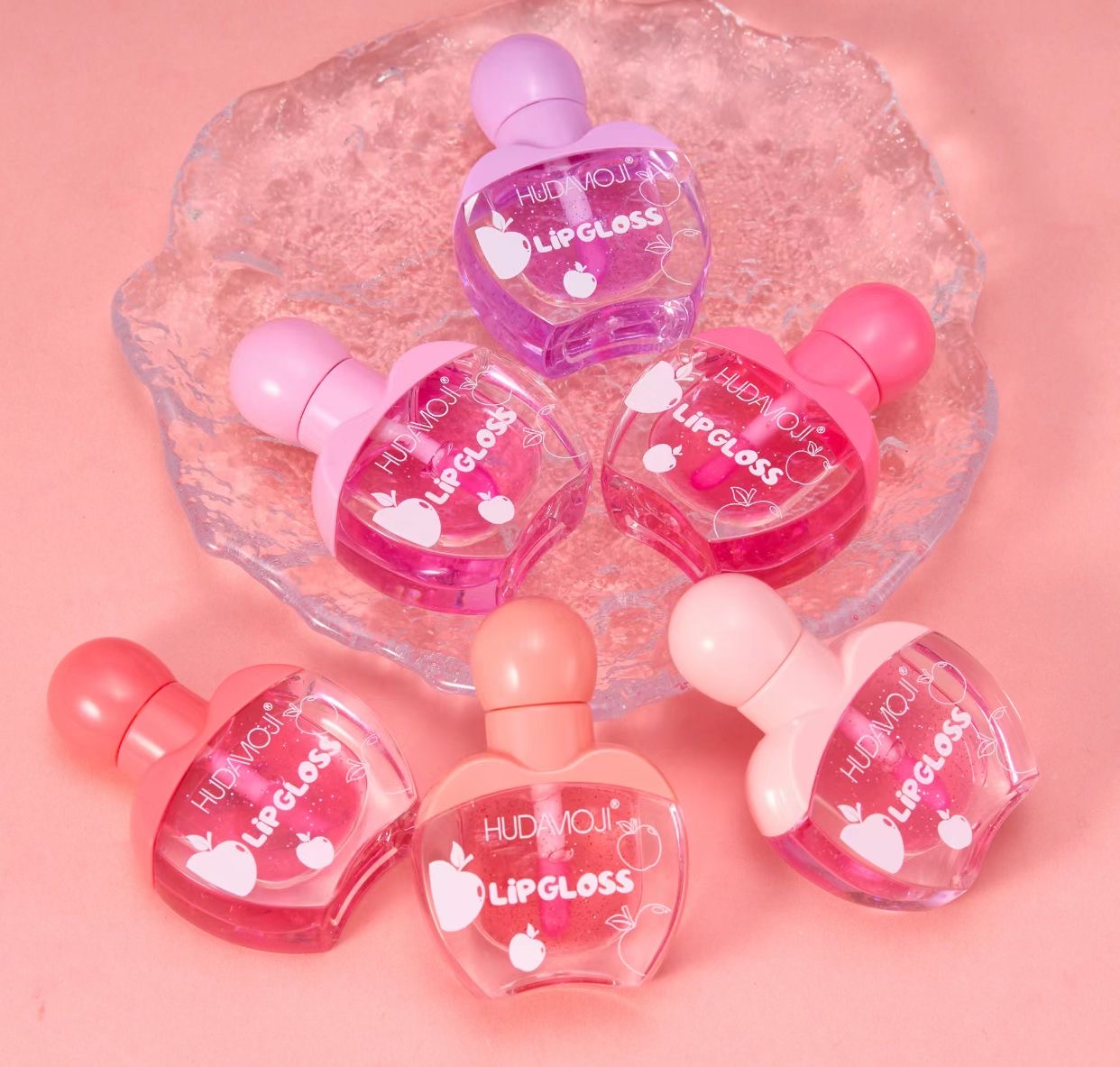 Hudamoji - Sweet And Fragrant Lip Gloss Set of 6