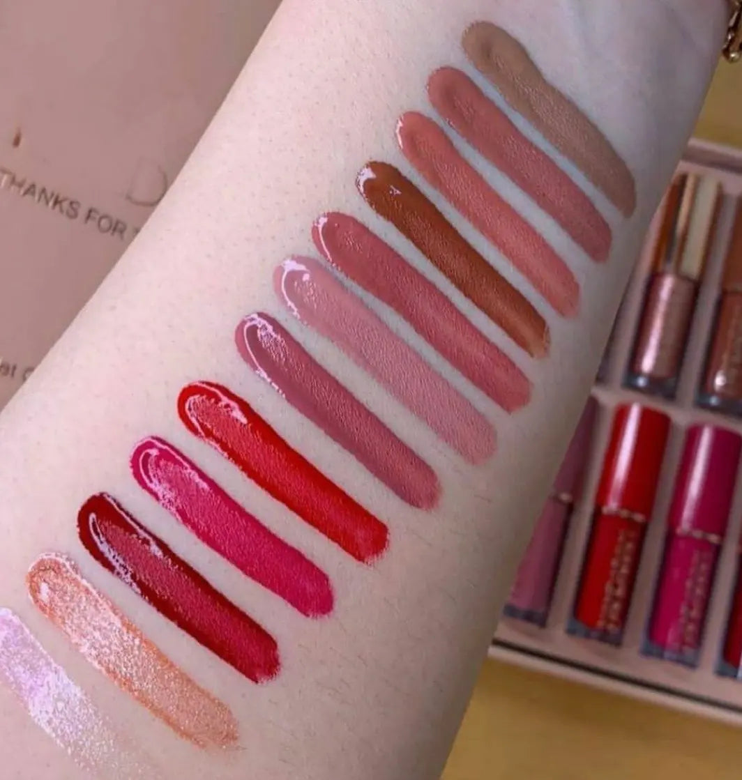 Mocallure - Creamy Matte Lip Gloss Set of 12