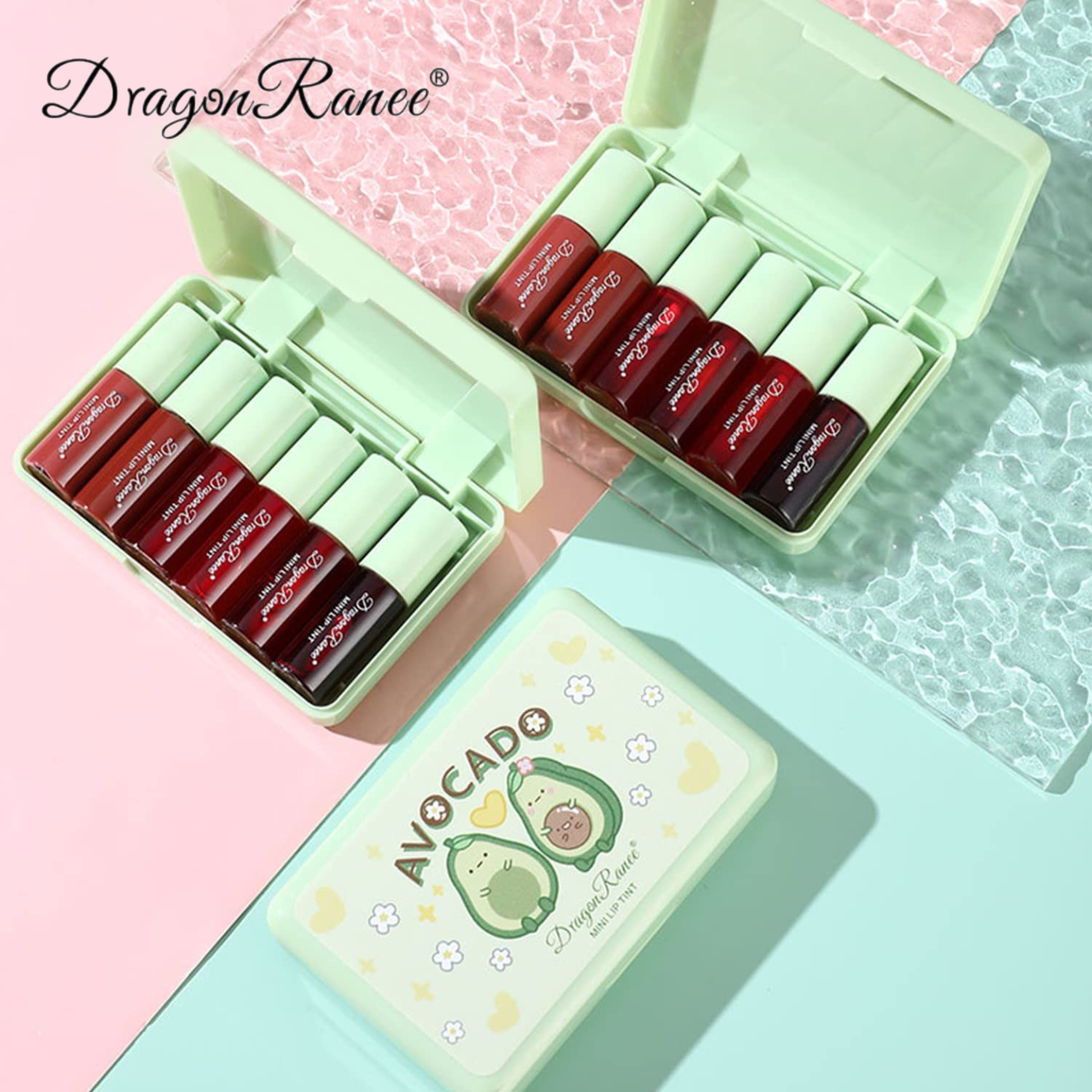 Dragon Ranee - Avocado Mini Lip Tint Set of 6