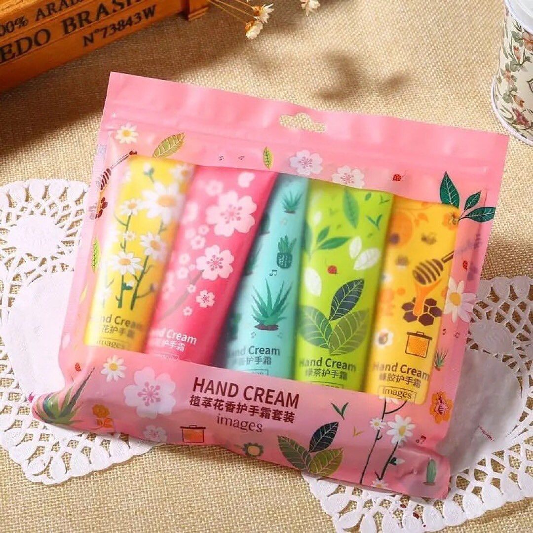 Images - Plant Extract Hand Cream Set of 5
