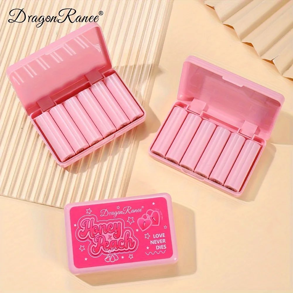 Dragon Ranee - Honey Peach Matte Lipstick Set of 6