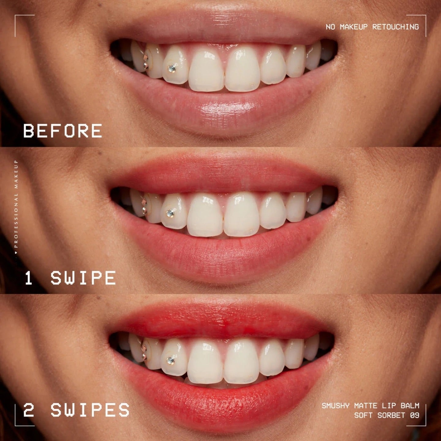Hudamoji - 6pcs Smushy Matte Lip Gloss