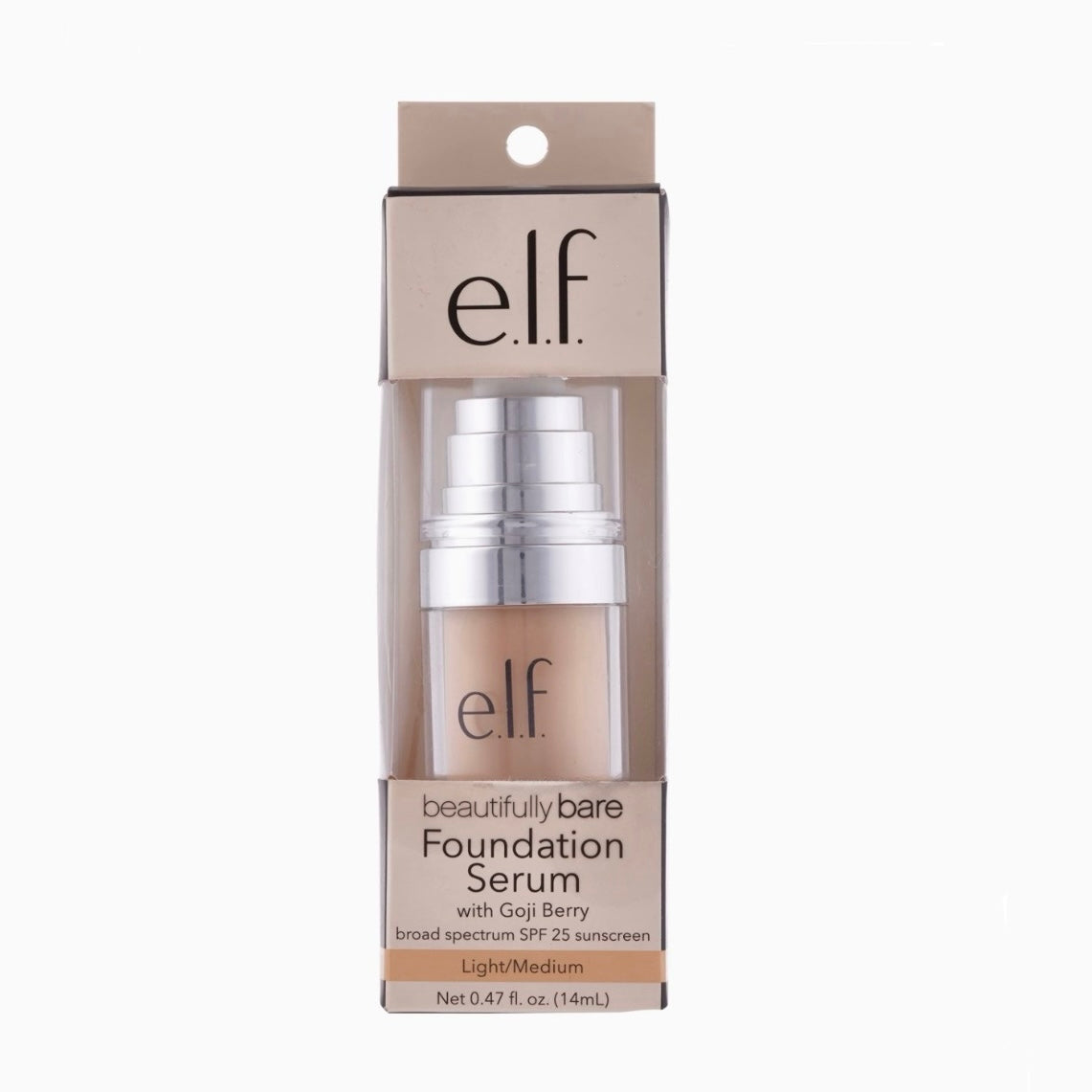 ELF - Beautifully Bare Foundation Serum SPF 25
