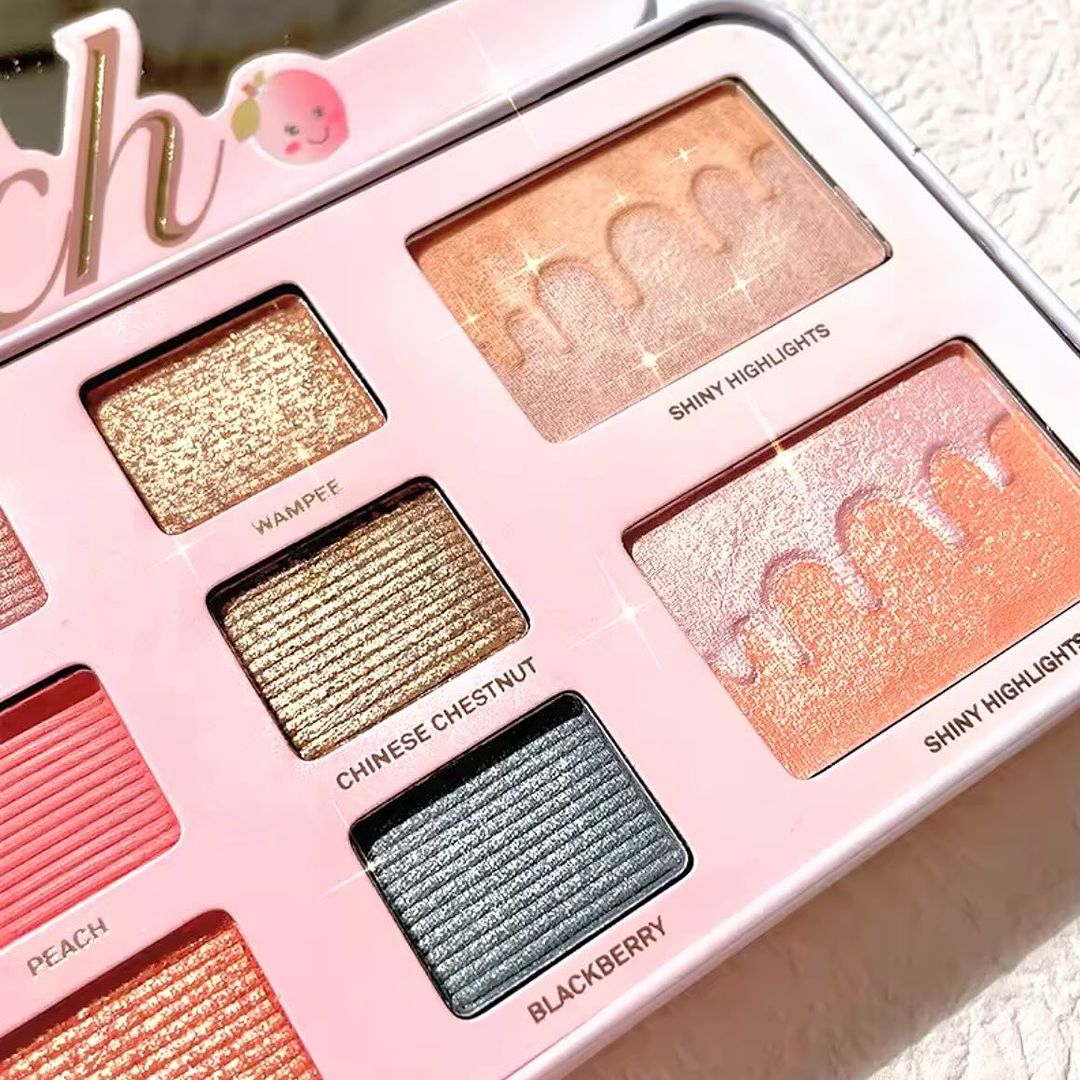 Biya - 16 Color Sweet Peach Matte & Shimmer Eyeshadow Palette