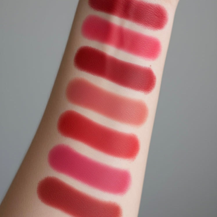 Hudamoji - Silky Matte Lip Gloss Set of 12