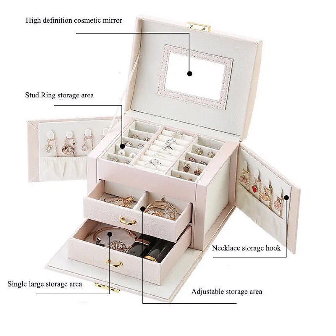 New Luxury Storage Jewelry Box