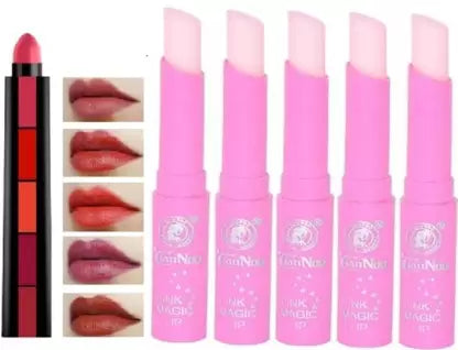 Pink Magic Lip Balm Moisturizing Color Changing Lip Balm