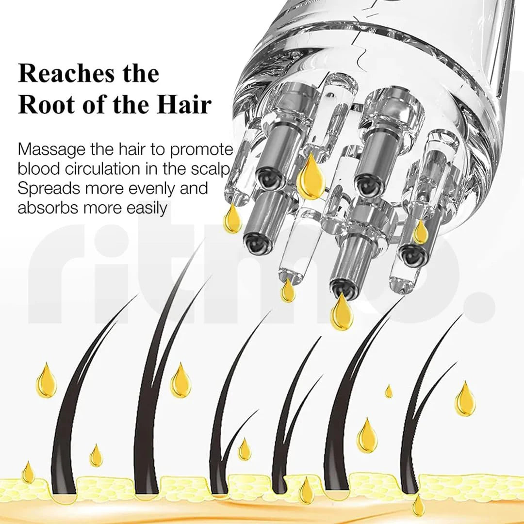 Mini Portable Oil Scalp Applicator Massager