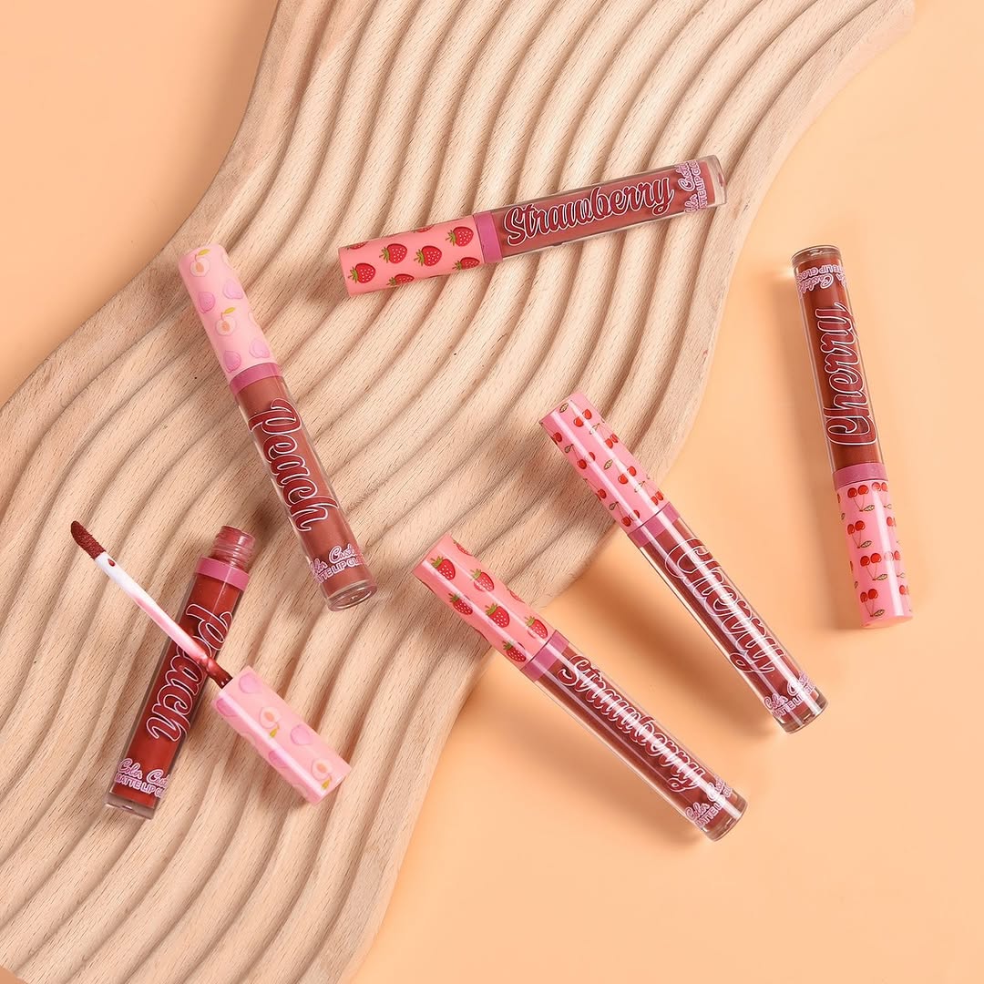 Color Castle - Fruity Matte Lip Gloss Set of 4