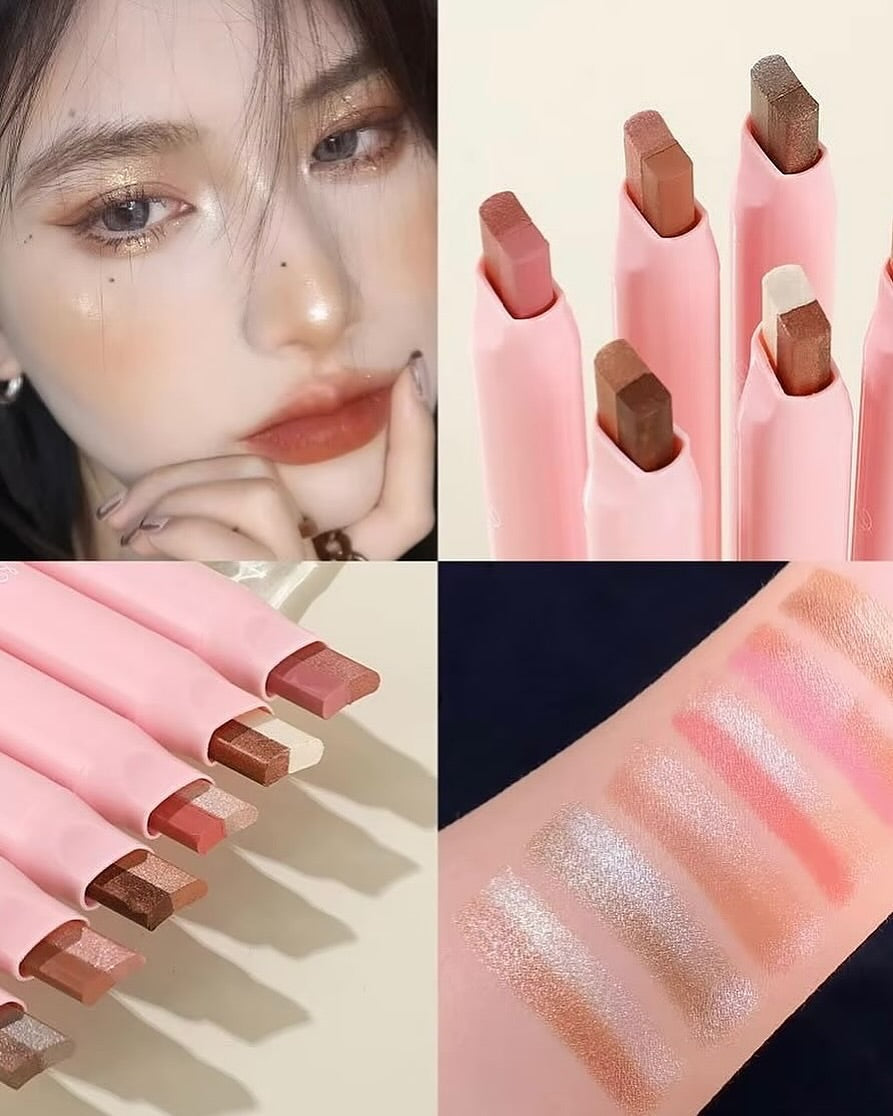 Dragon Ranee - 2 in 1 Delicate Eyeshadow Stick Set of 6