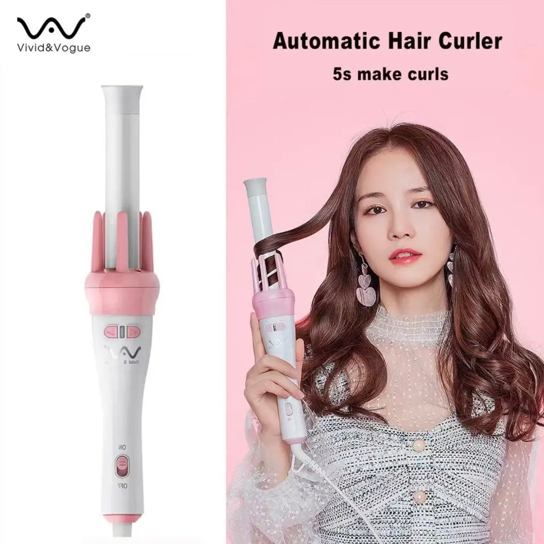 Auto Rotating Pro Curling Iron Hair Curler