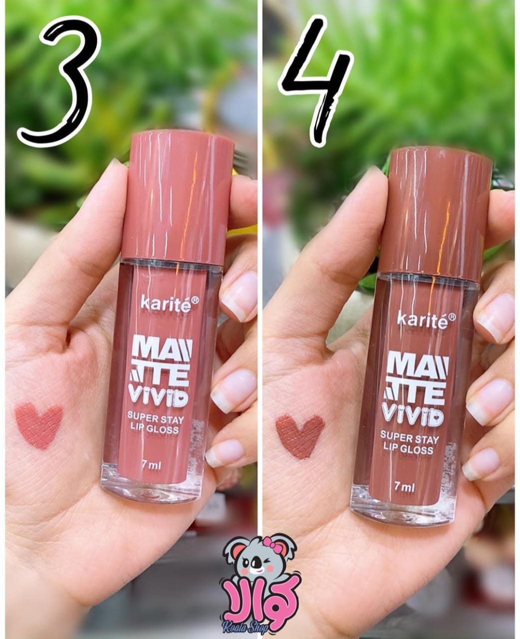 Karite - Superstay Matte Vivid Lip Gloss Set of 6
