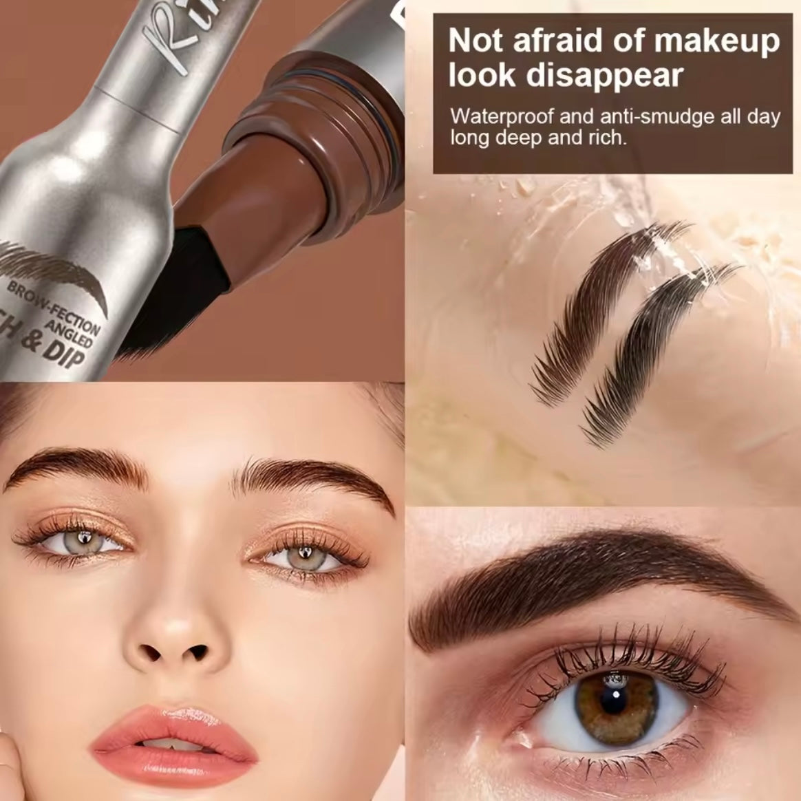 Hudamoji - Micro Fork Instant Eyebrow Definer