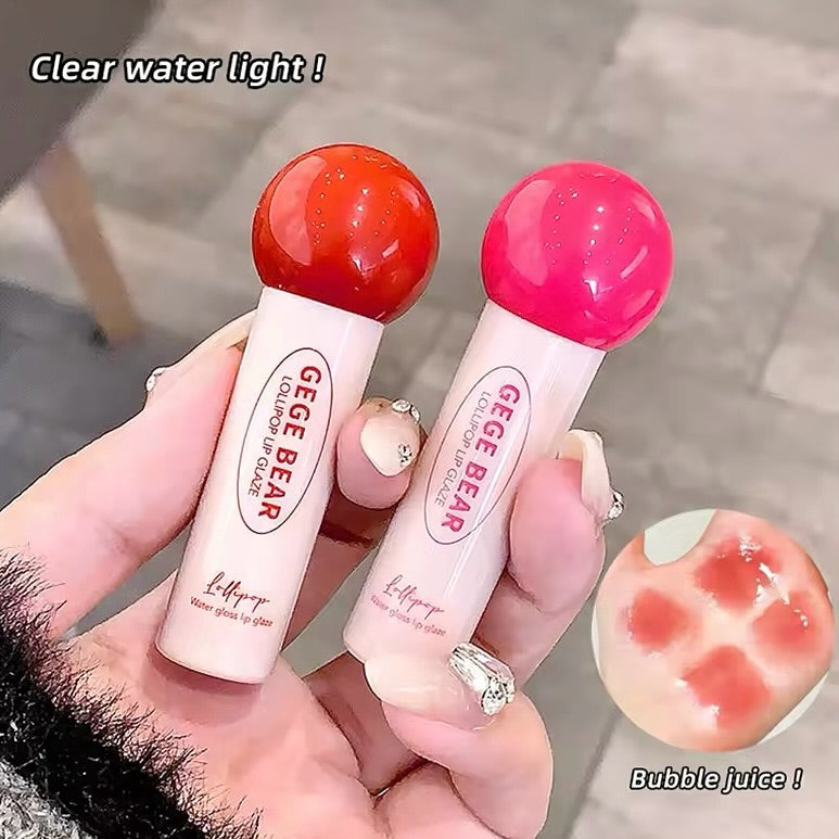 Gege Bear - Lollipop Mirror Lip Gloss Set of 3