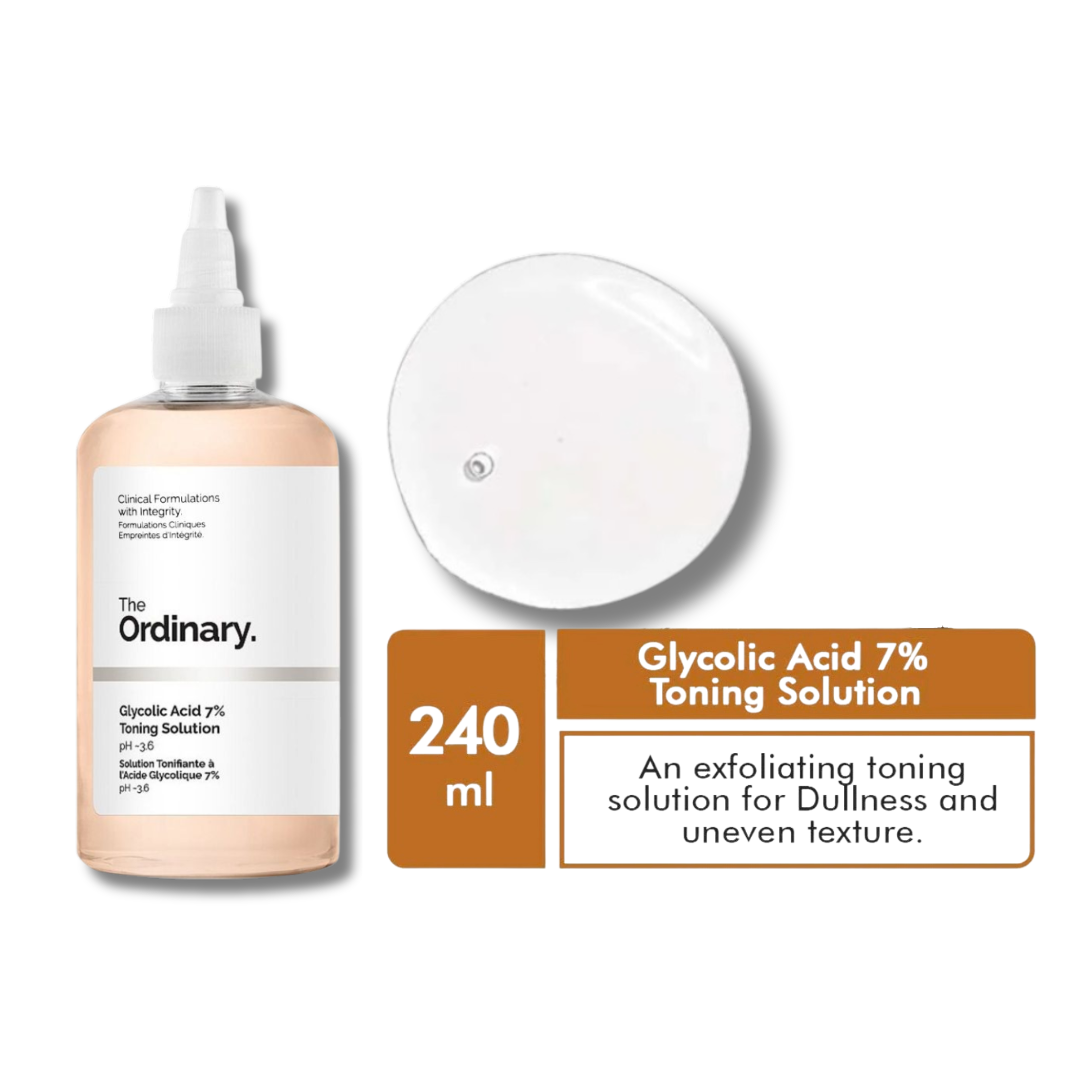 The Ordinary - Glycolic Acid 7% Toning Solution 240ml