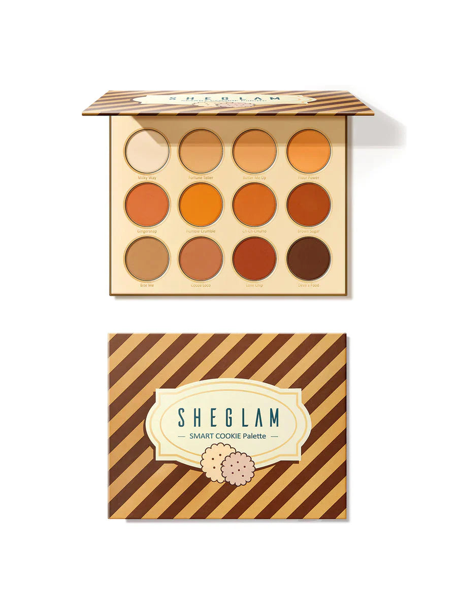 SHEGLAM - 12 Color Smart Cookie Eyeshadow Palette