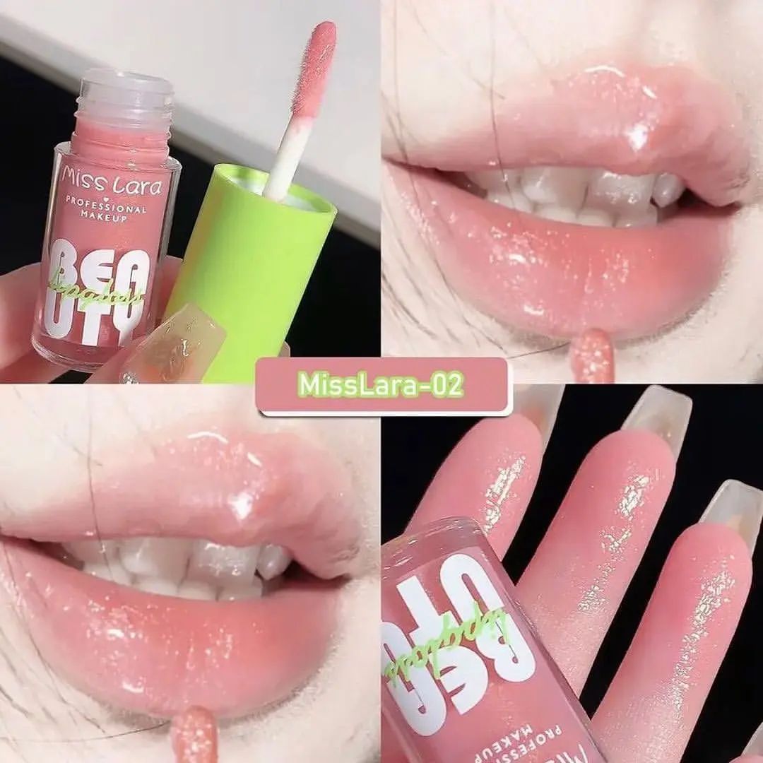 Miss Lara - Shiny Crystal Jelly Plumping Lip Oil