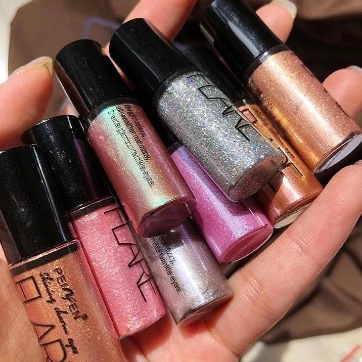 Flare Liquid Shimmer Eyeshadow Liner Set of 6