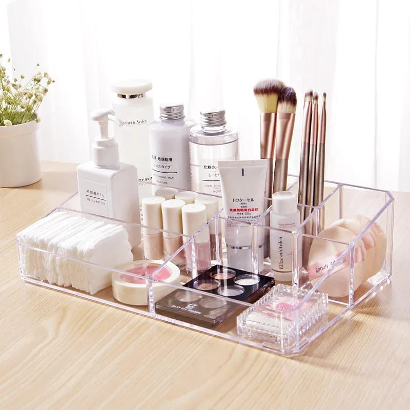 Acrylic Makeup Organizer Storage Box