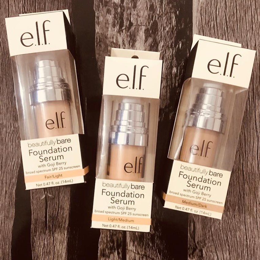 ELF - Beautifully Bare Foundation Serum SPF 25