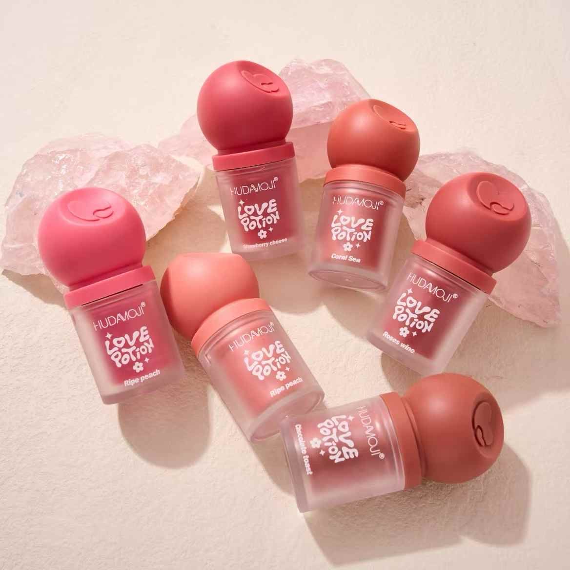 Hudamoji - Love Potion Liquid Blush Set of 6
