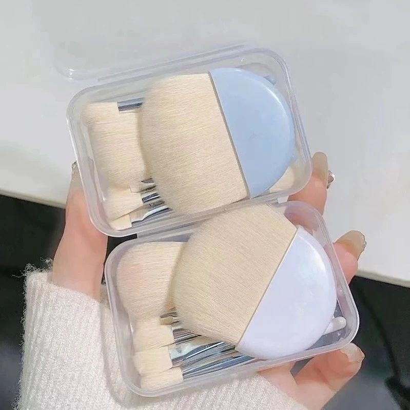 Kawaii Mini Travel Soft Makeup Brushes Set of 6